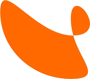 abstract orange  circle
